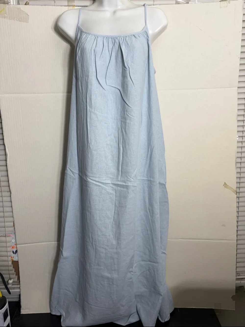 Babaton Light Blue Maxi Dress - Picture 1 of 6
